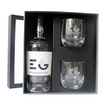 Edinburgh Gin and Glasses Gift Set