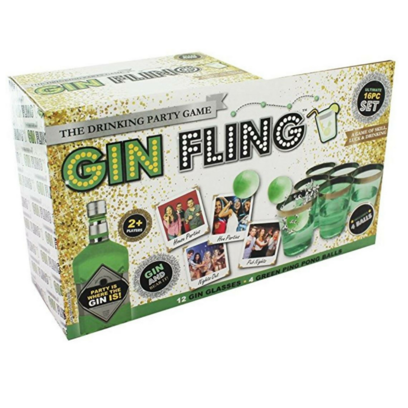 Gin Fling Pin Pong Game